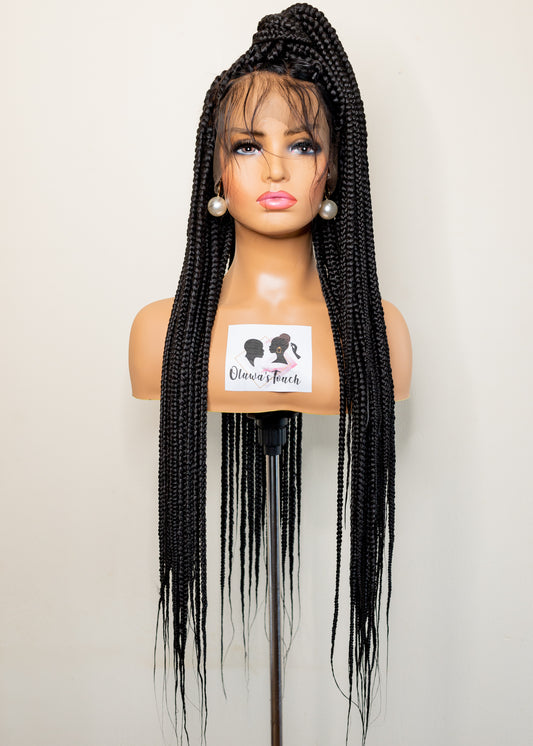 STRAIGHT BRAIDED WIG